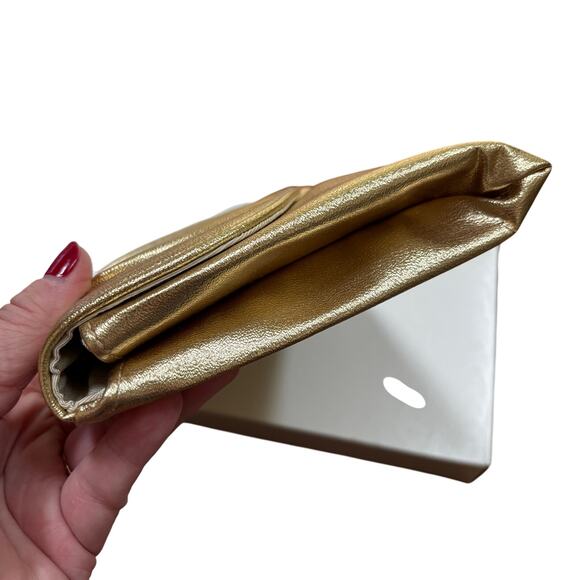 Vintage Avon original boxed evening bag clutch purse gold metallic 1960’s style - Picture 5 of 7